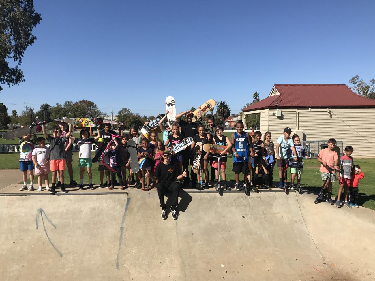 Totem Skate School in Narrandera for Youth Week