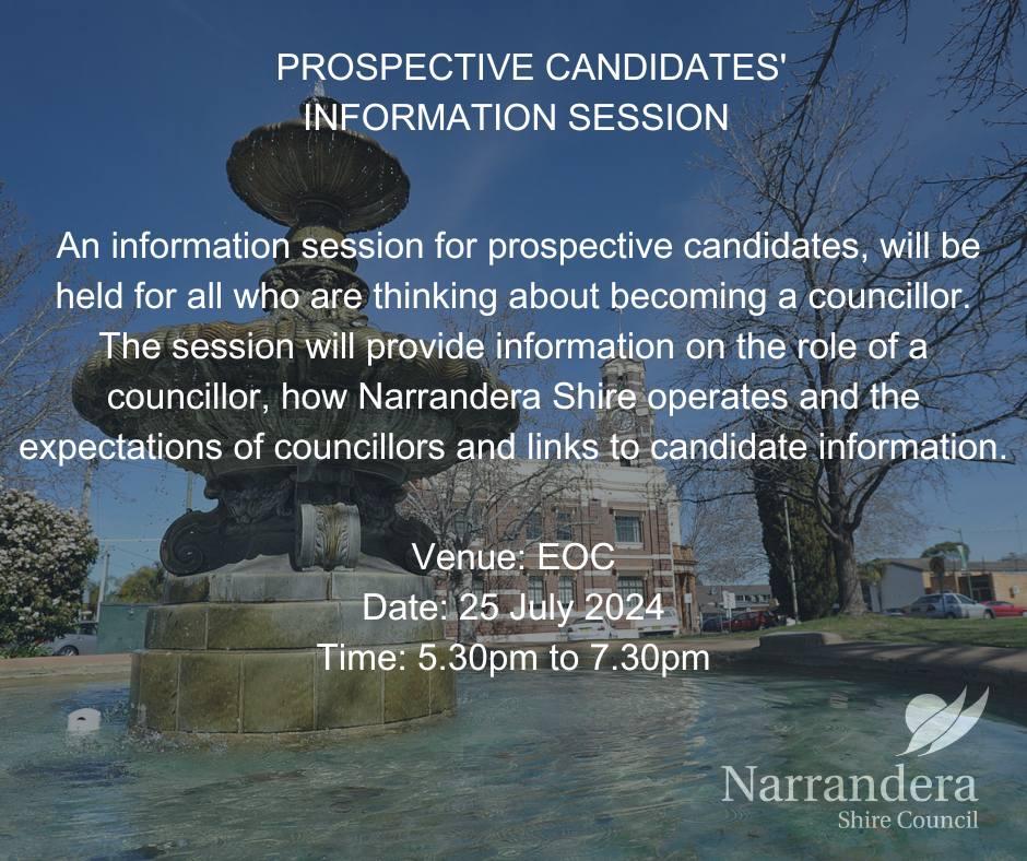 prospective candidates' information session